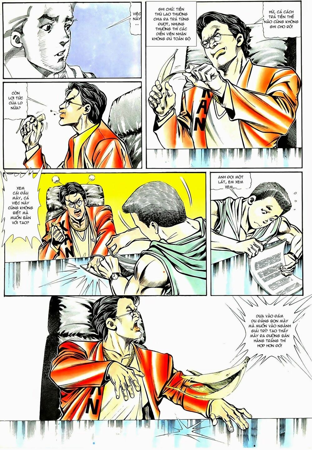 Người Trong Giang Hồ: Chapter 23: Cát xê kếch sù