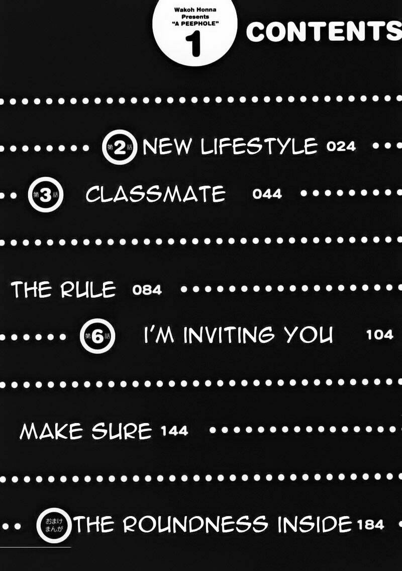 Nozoki Ana: Chapter 1