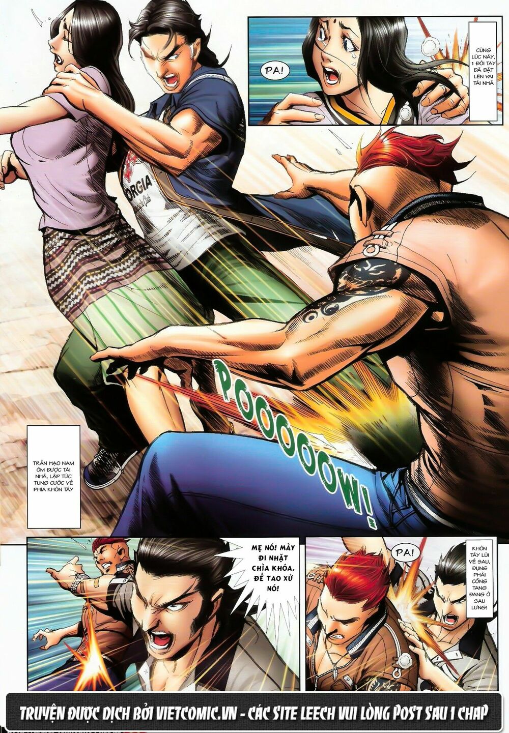 Người Trong Giang Hồ: Chapter 1428: Mãnh Thái vs Hắc Cổ