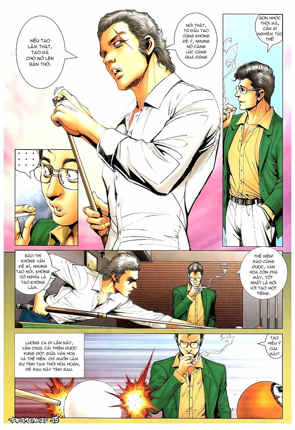 Người Trong Giang Hồ: Chapter 1372: Làm Dữ
