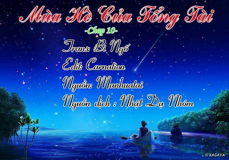 Mùa Hè Của Tổng Tài: Chapter 10