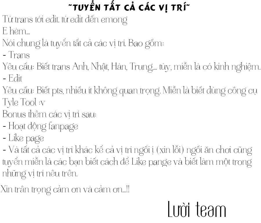 Máu Của Cậu Chỉ Thuộc Về Mình Tớ...: Chapter 3
