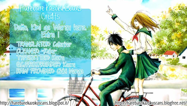 Datte, Kimi Ga Warau Kara: Chapter 4