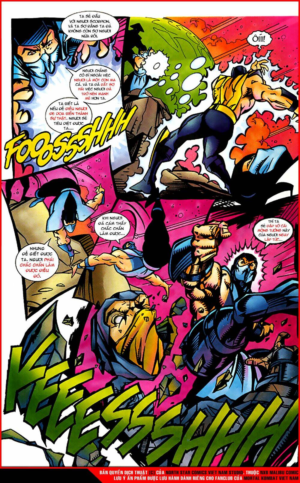 Mortal Kombat Malibu Comic: Chapter 4