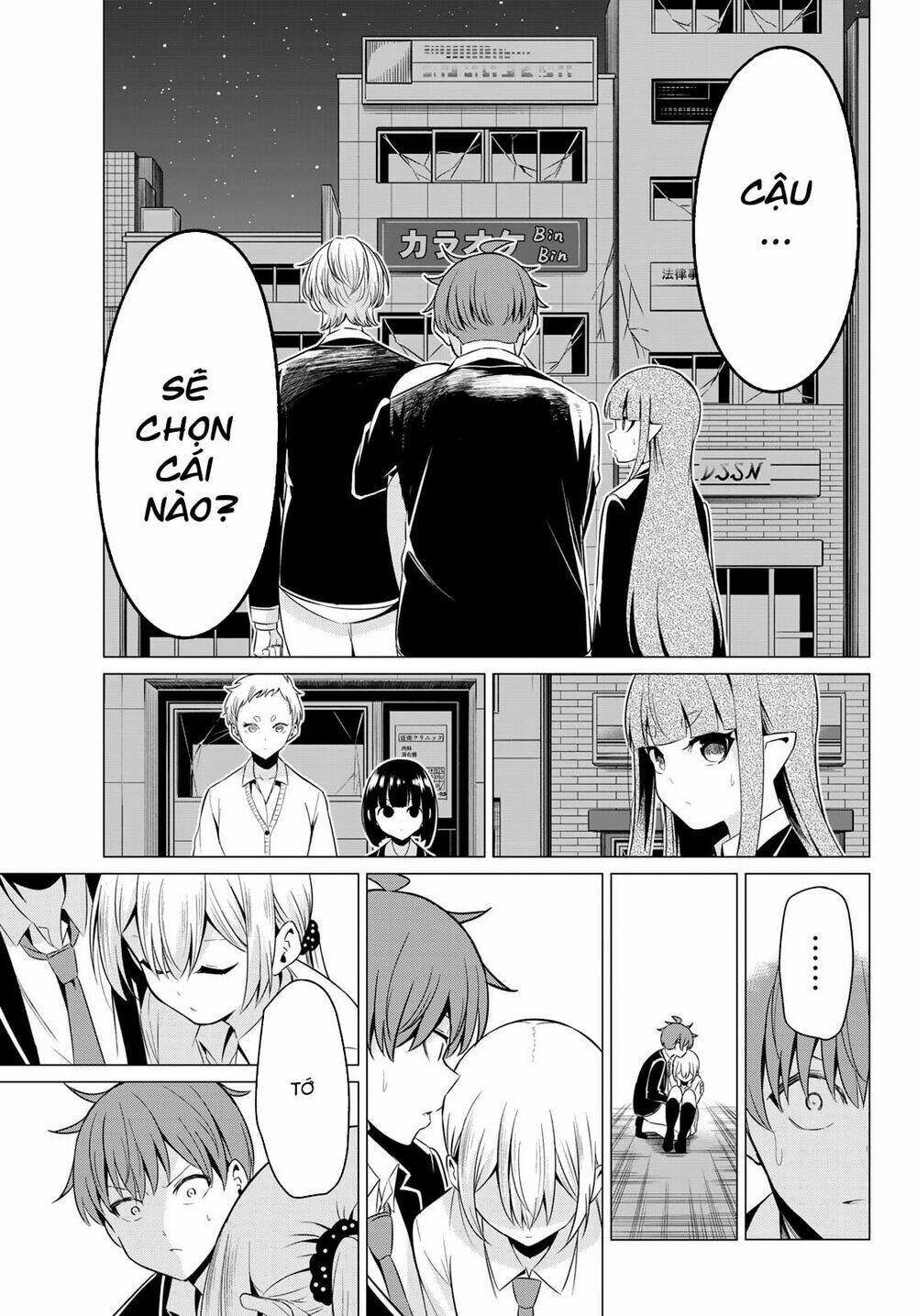 Sekai Ka Kanojo Ka Erabenai: Chapter 37