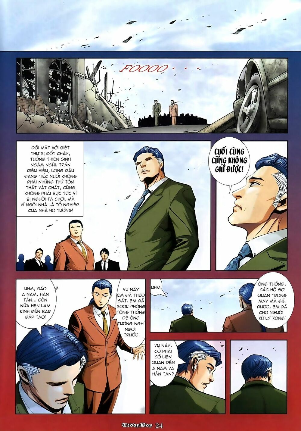Người Trong Giang Hồ: Chapter 859: Đàm Phán Thế Kỷ