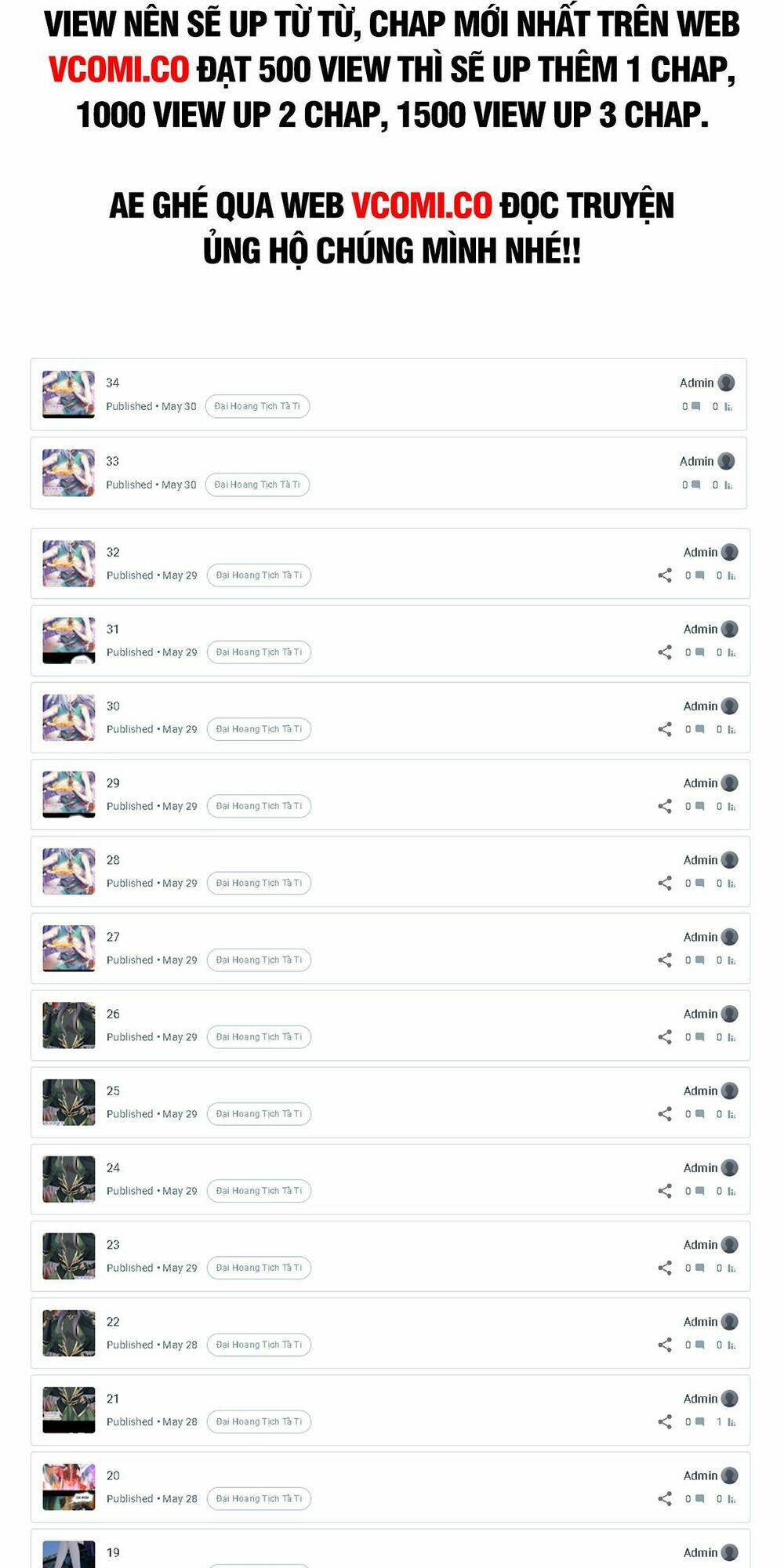 Đại Hoang Tịch Tà Ti: Chapter 20