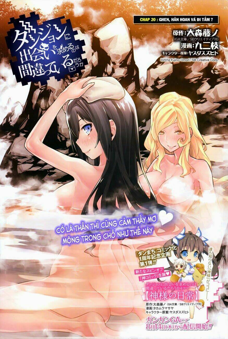 Dungeon Ni Deai O Motomeru No Wa Machigatte Iru Darou Ka: Chapter 20