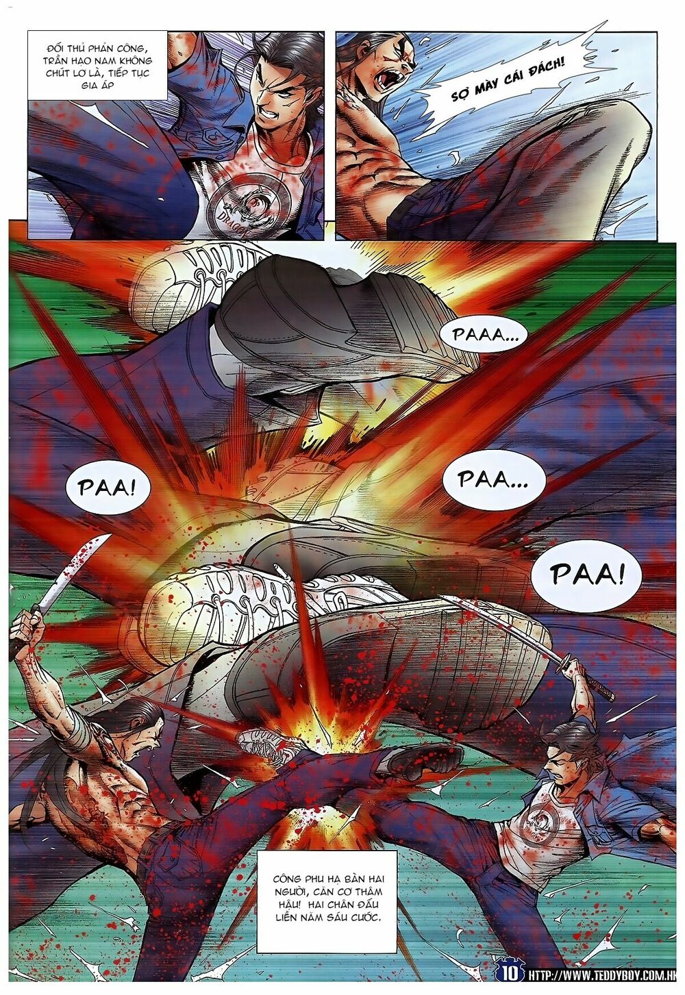 Người Trong Giang Hồ: Chapter 1853: Tái chiến Kim Tôn Quý