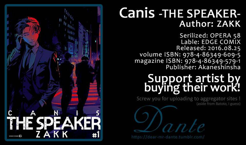 Canis – The Speaker: Chapter 7