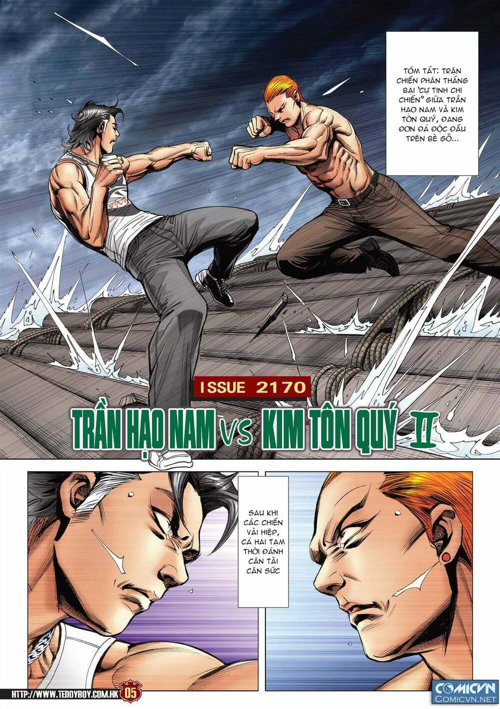 Người Trong Giang Hồ: Chapter 2170: Trần Hạo Nam vs Kim Tôn Quý 2