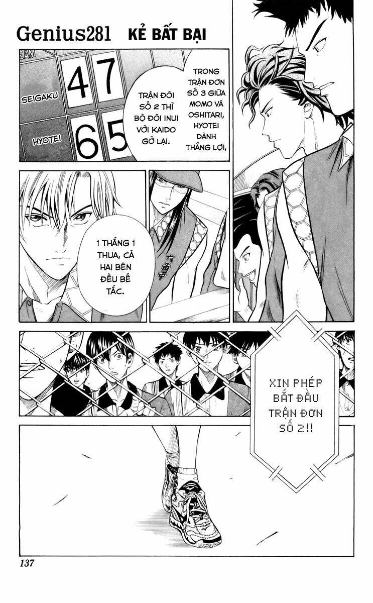 Hoàng Tử Tennis: Chapter 281