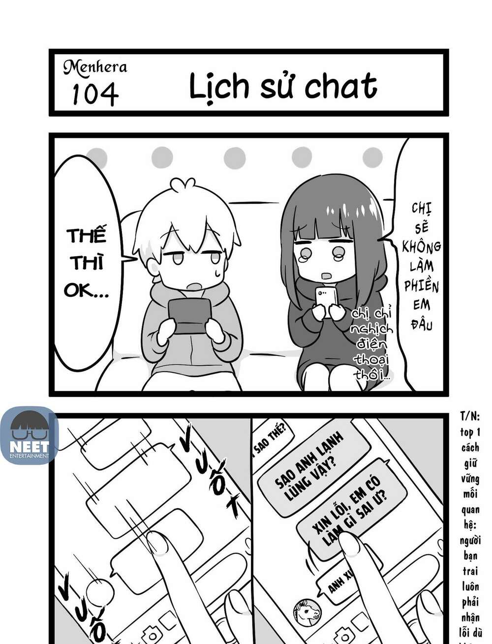 Menhera Shoujo Kurumi-Chan: Chapter 104