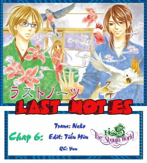 Last Notes: Chapter 6
