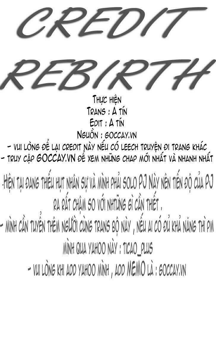 Rebirth - Tái Sinh: Chapter 4