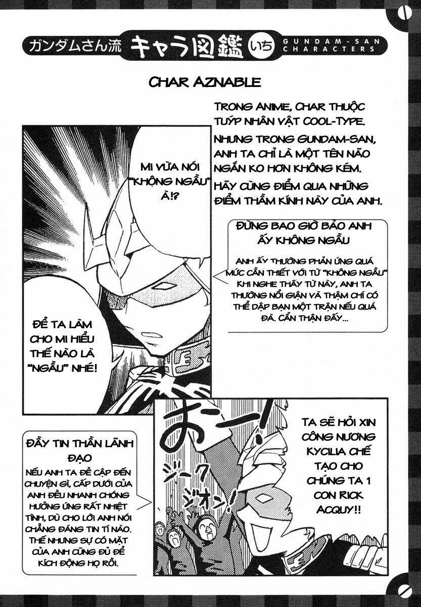 Kidou Senshi Gundam-San: Chapter 1