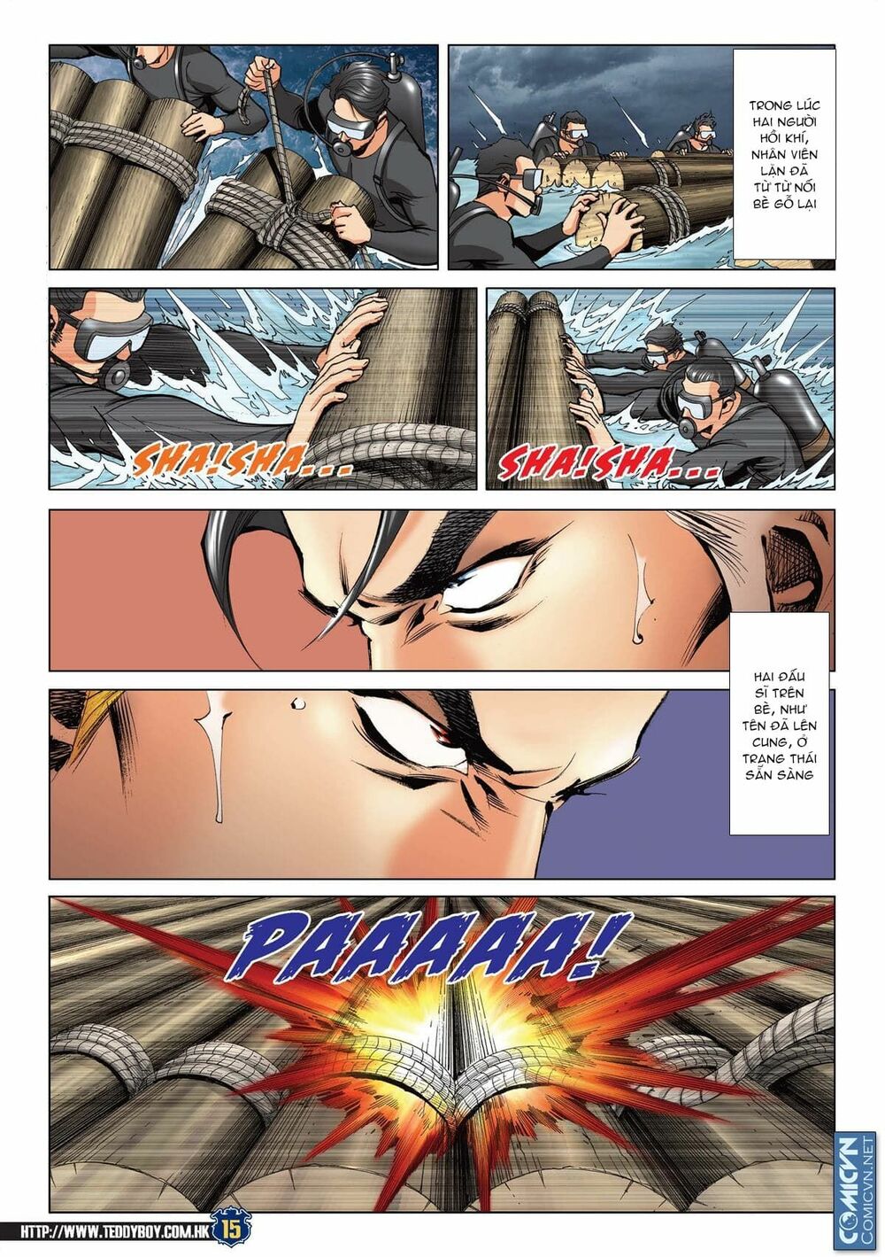 Người Trong Giang Hồ: Chapter 2172: Trần Hạo Nam vs Kim Tôn Quý 4