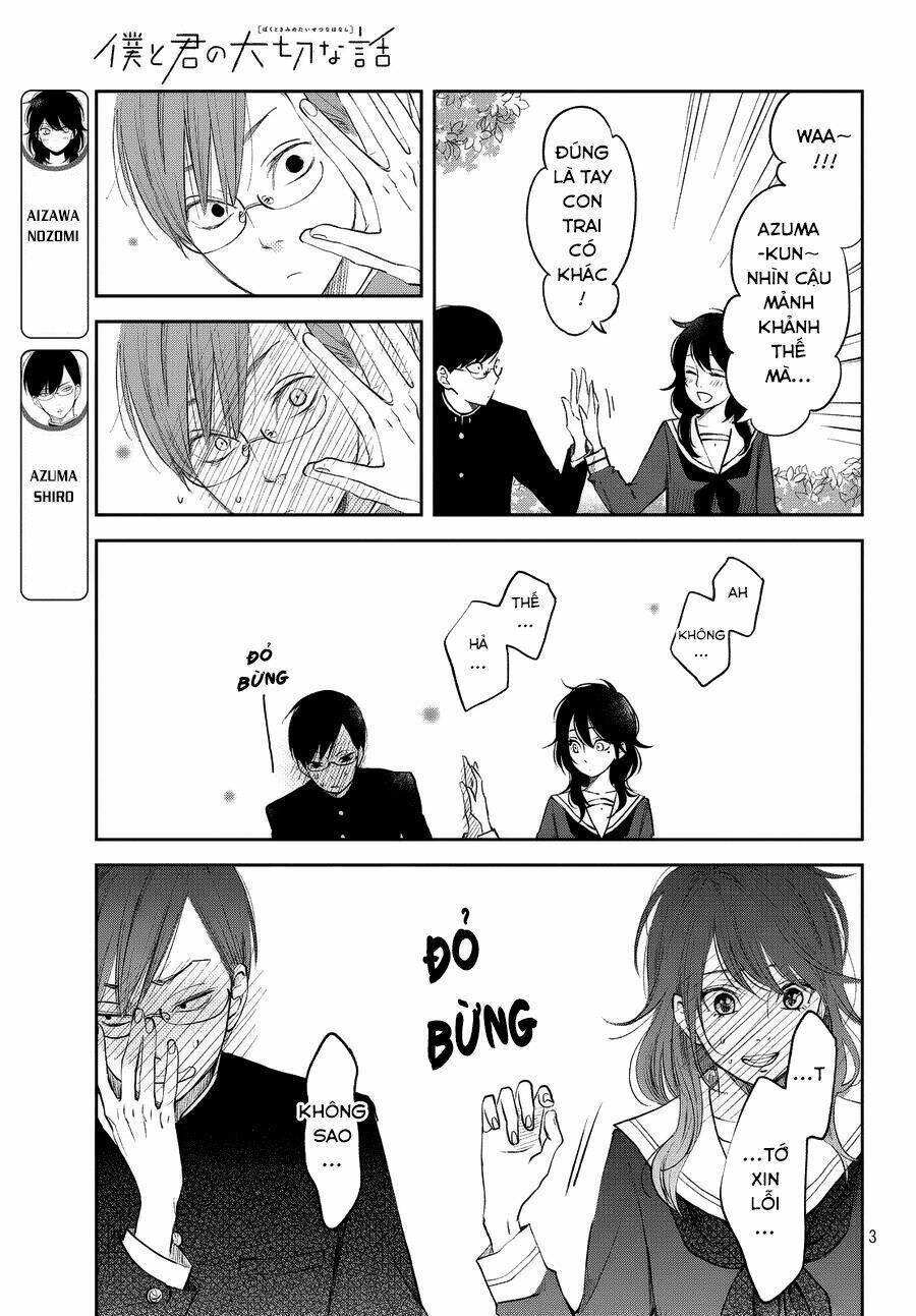 Boku To Kimi No Taisetsu Na Hanashi: Chapter 11