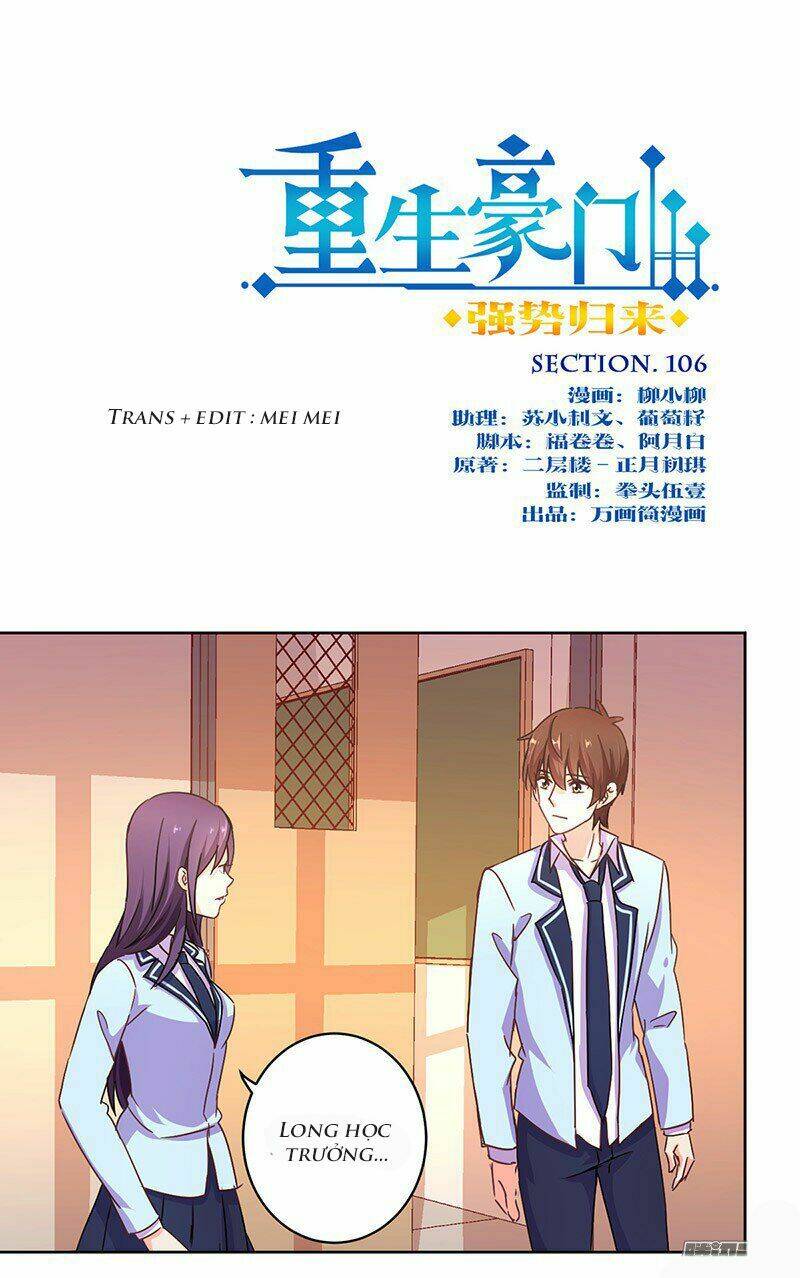 Trọng Sinh Chi Hao Môn Cường Thế Quy Lai: Chapter 106