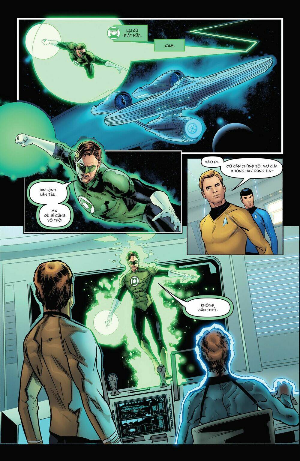 Star Trek/Green Lantern: The Spectrum War: Chapter 2