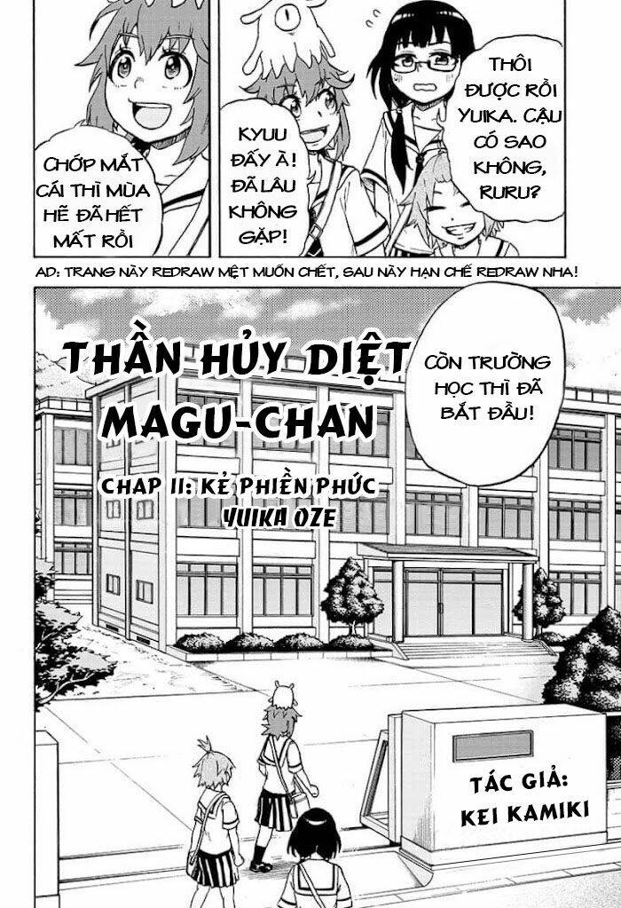 Thần Hủy Diệt: Magu-Chan: Chapter 11