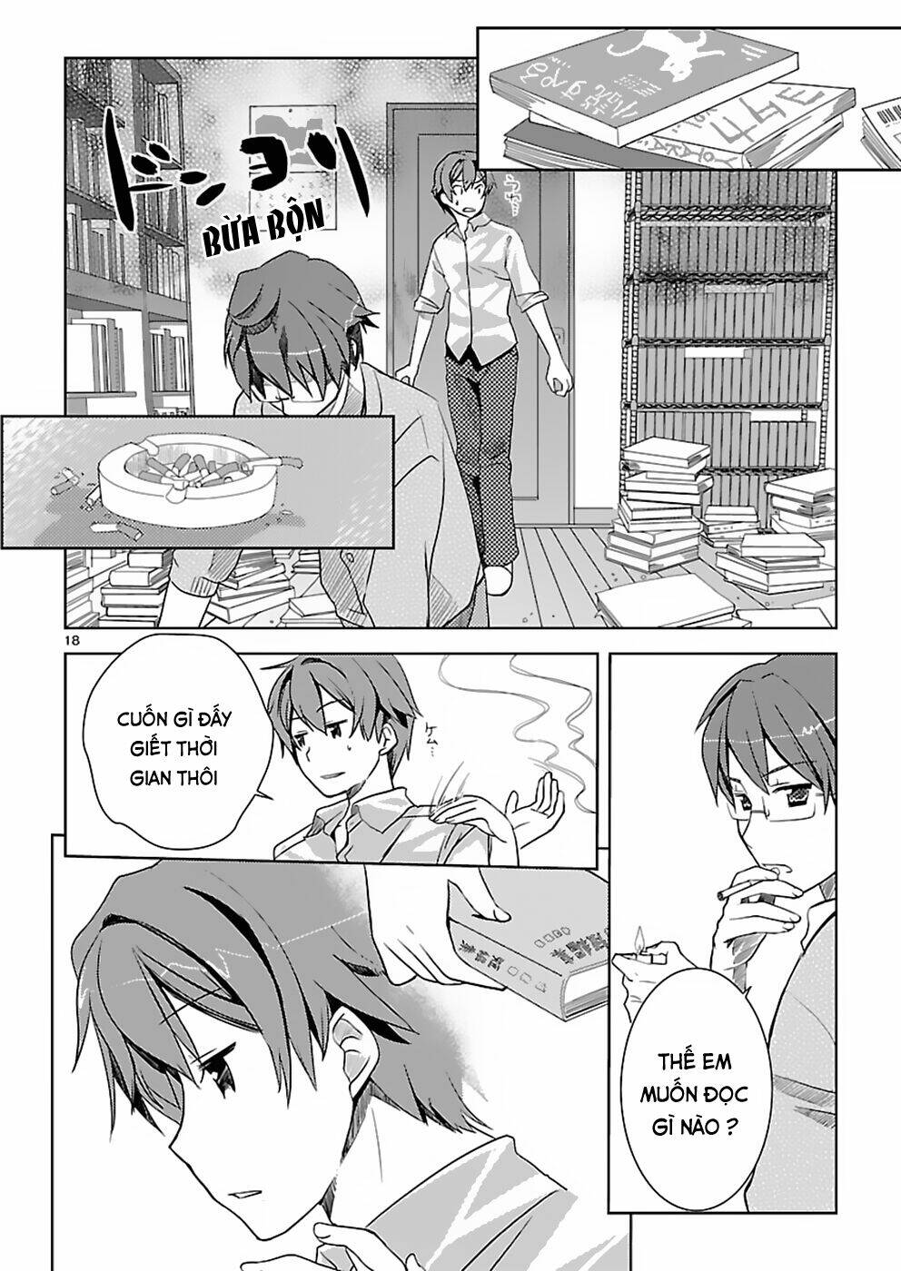 Shinonome Yuuko Wa Tanpen Shousetsu O Aishite Iru: Chapter 1