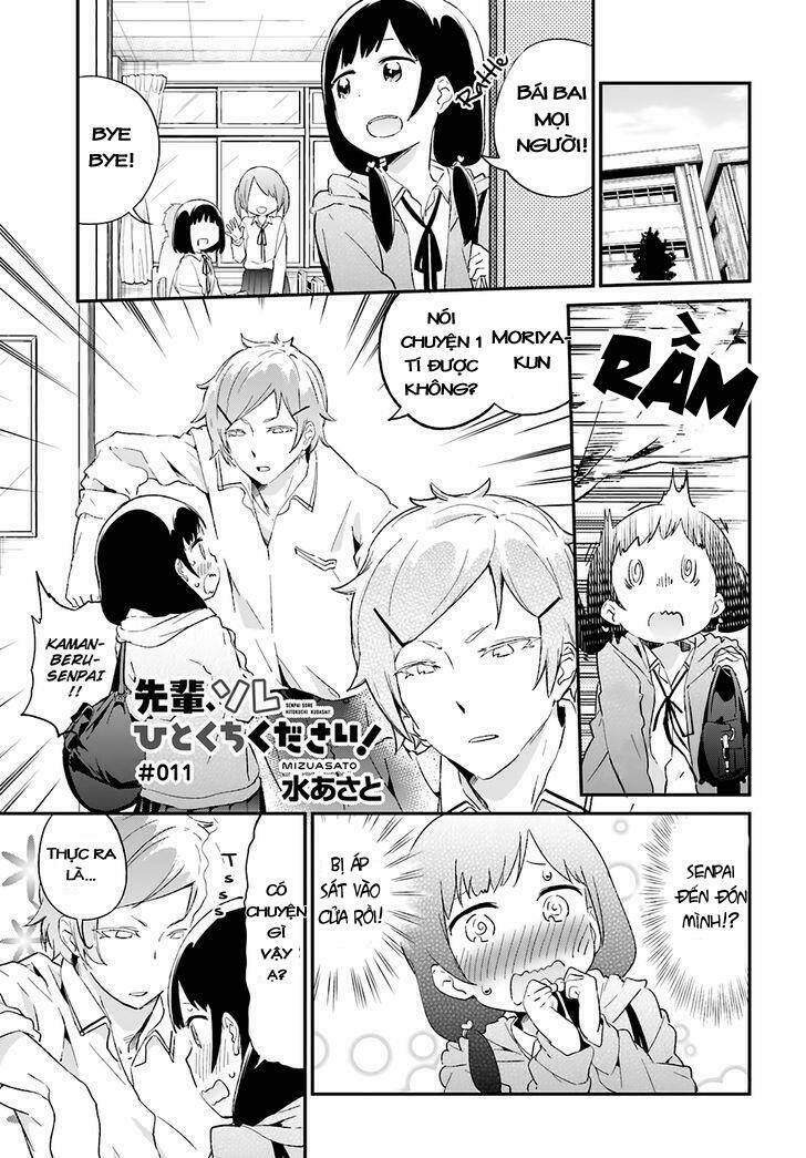 Senpai, Sore Hitokuchi Kudasai!: Chapter 11