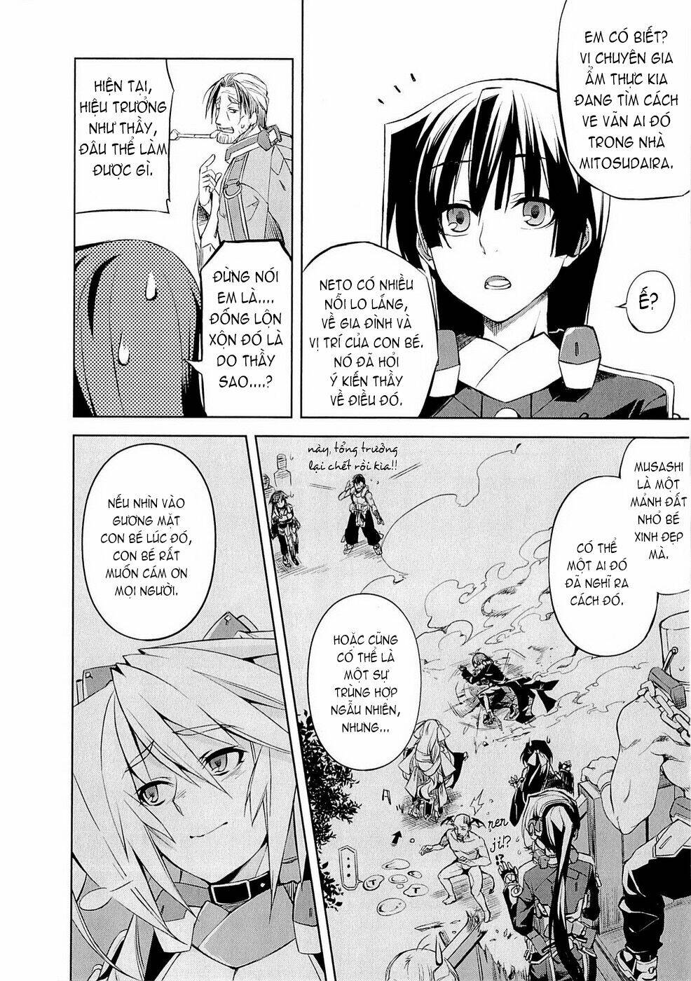 Kyoukai Senjou No Horizon: Chapter 4