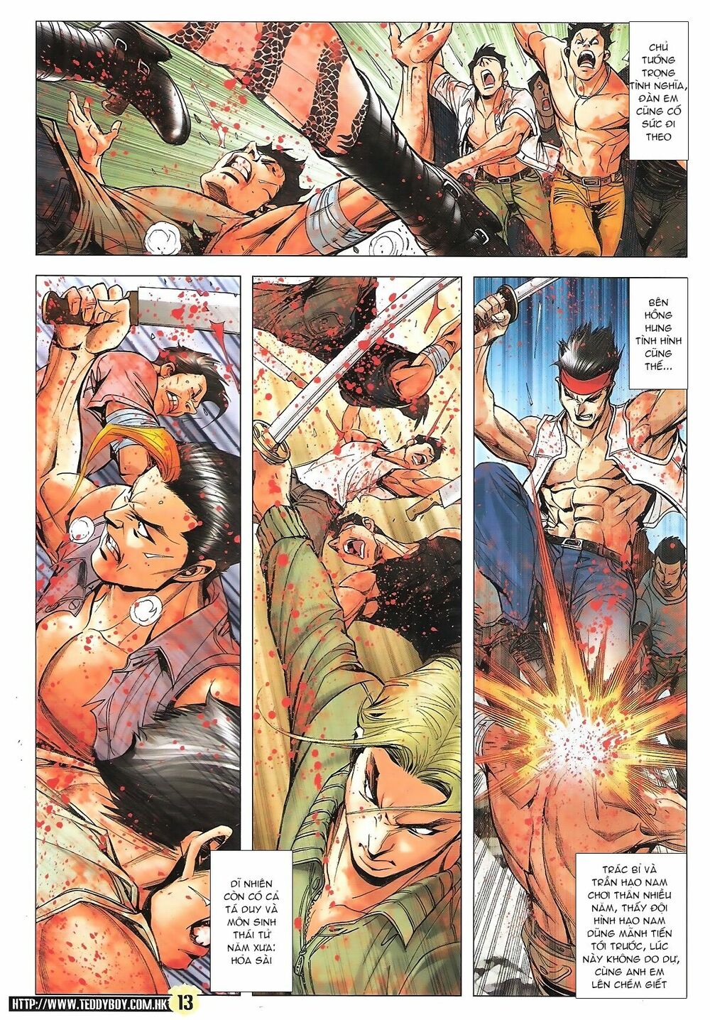 Người Trong Giang Hồ: Chapter 1846: Huynh đệ đồng tâm