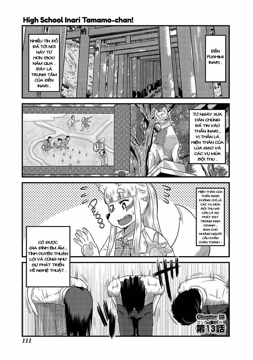 High School Inari Tamamo-Chan: Chapter 13