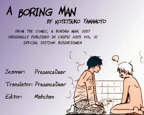 A Boring Man: Chapter 1