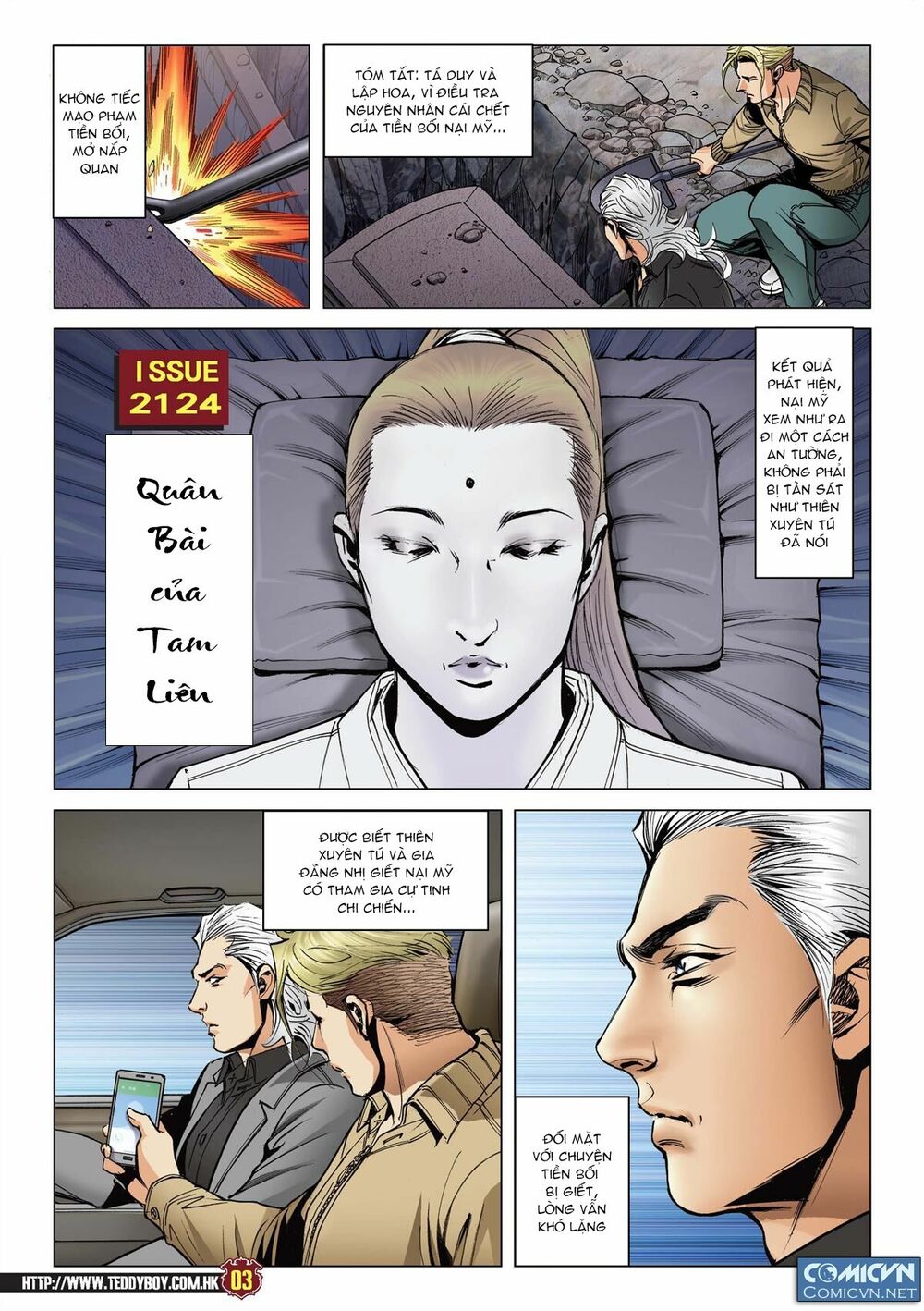 Người Trong Giang Hồ: Chapter 2124: Quân bài Tam Liên
