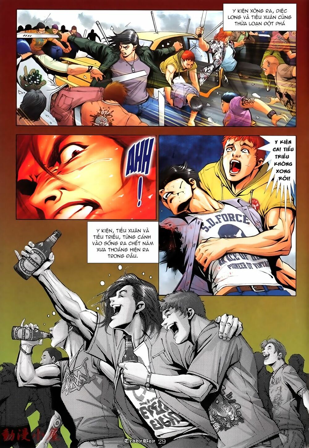 Người Trong Giang Hồ: Chapter 1035: Hi sinh tráng liệt