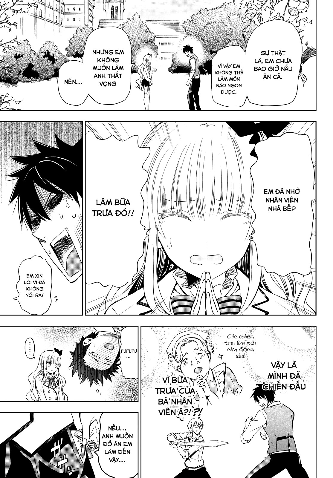 Kushuku Gakkou No Alice: Chapter 8