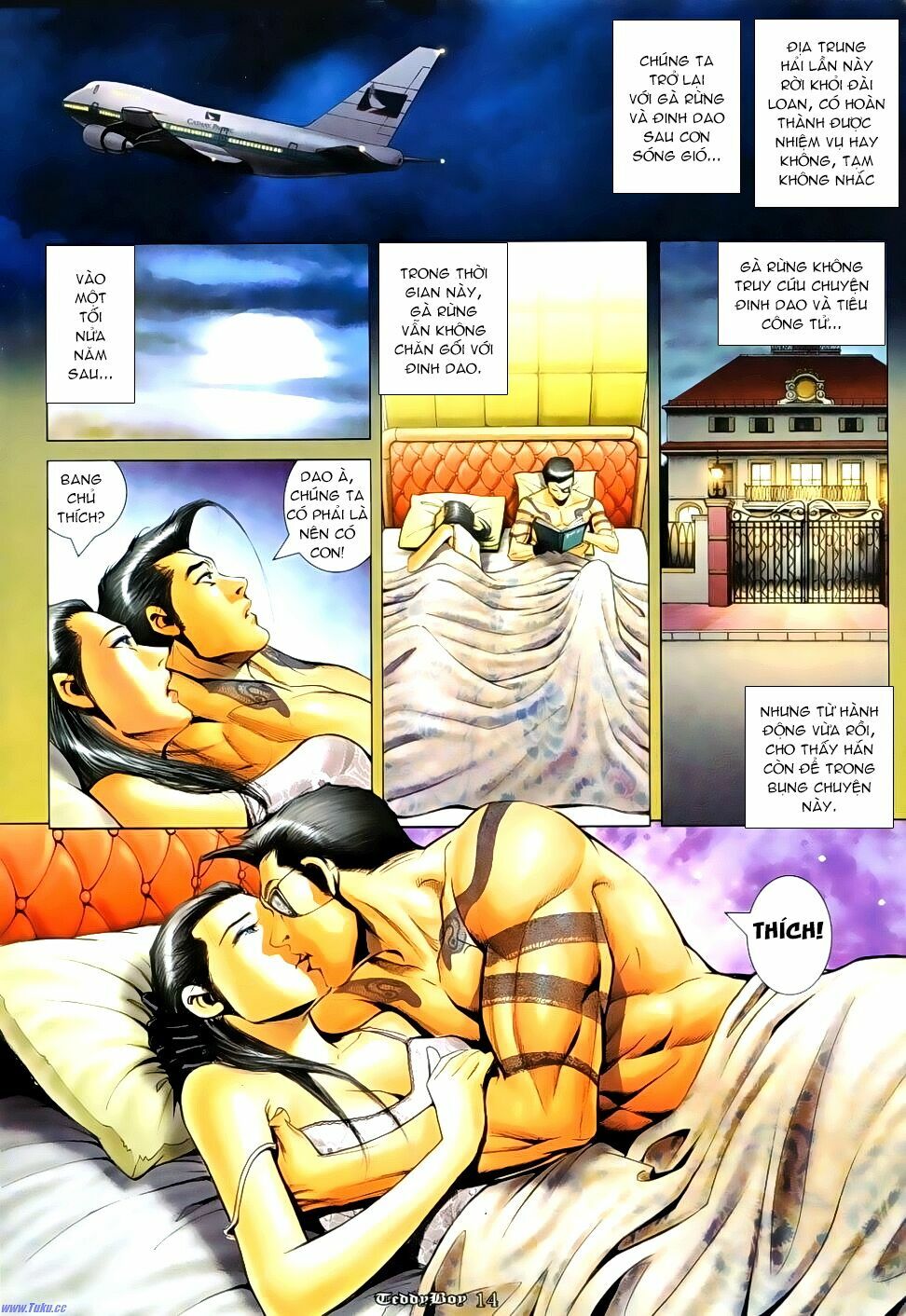 Người Trong Giang Hồ: Chapter 1136: Đời con Gà Rừng