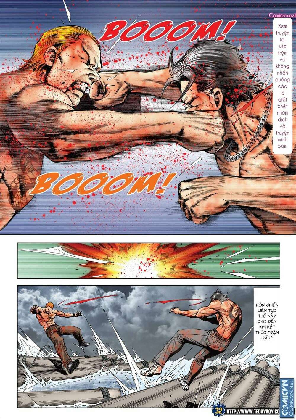 Người Trong Giang Hồ: Chapter 2172: Trần Hạo Nam vs Kim Tôn Quý 4