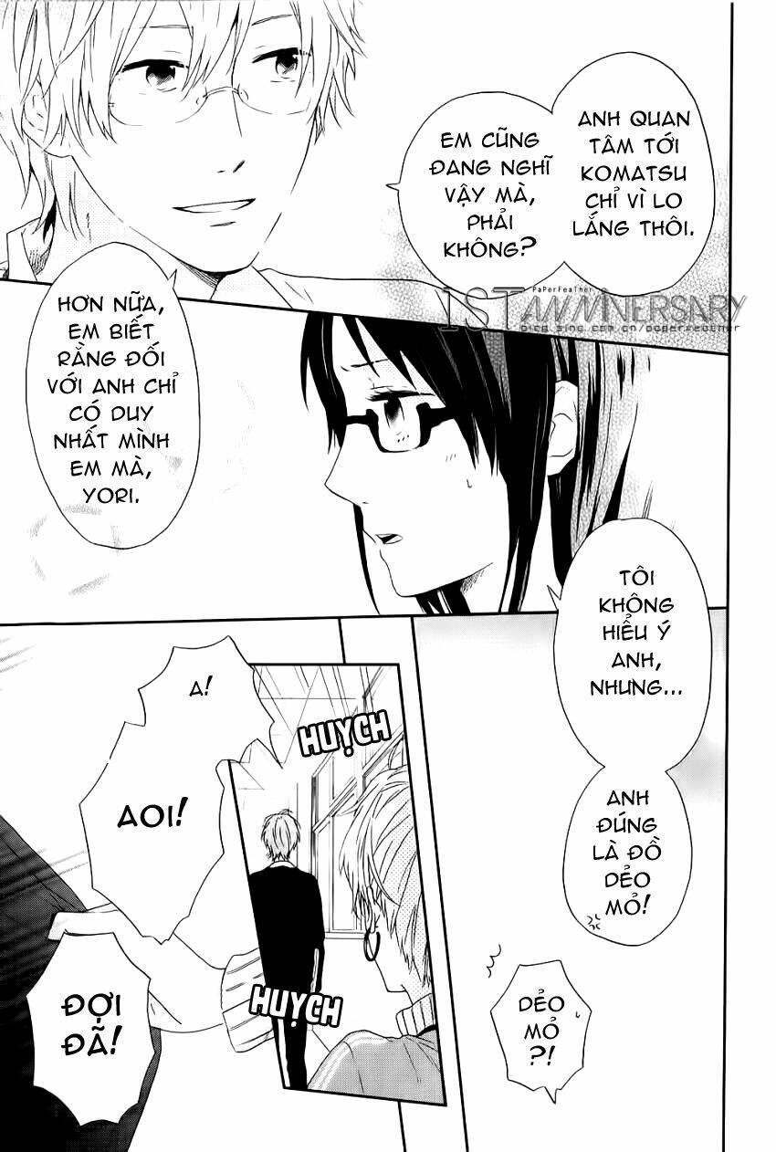 Shinbunbu no Komatsu-san: Chapter 4