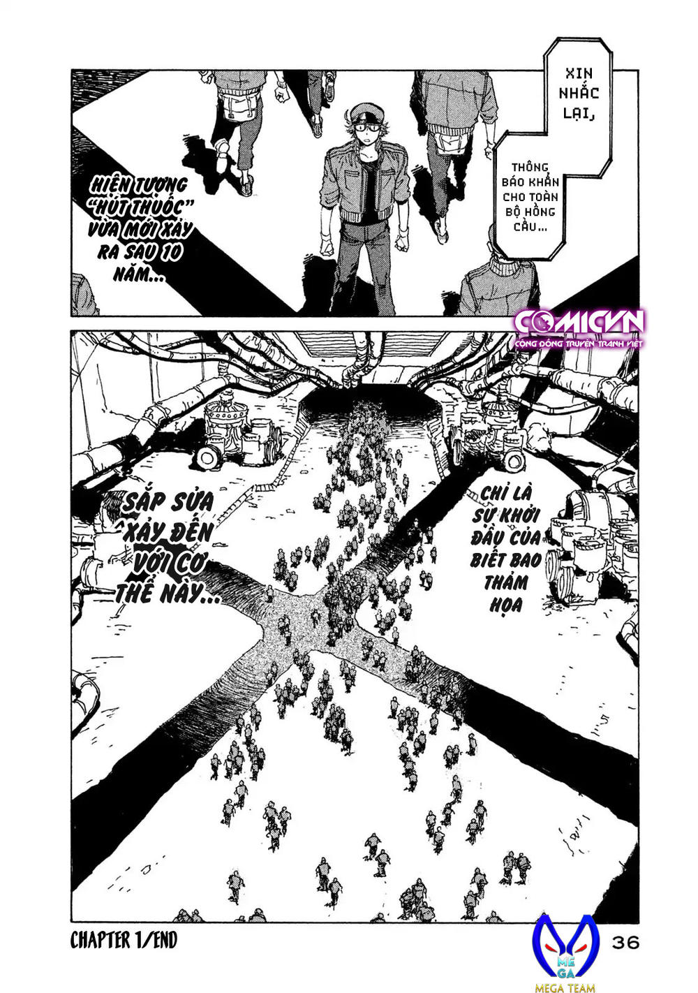 Biệt Đội Tế Bào Black: Chapter 1
