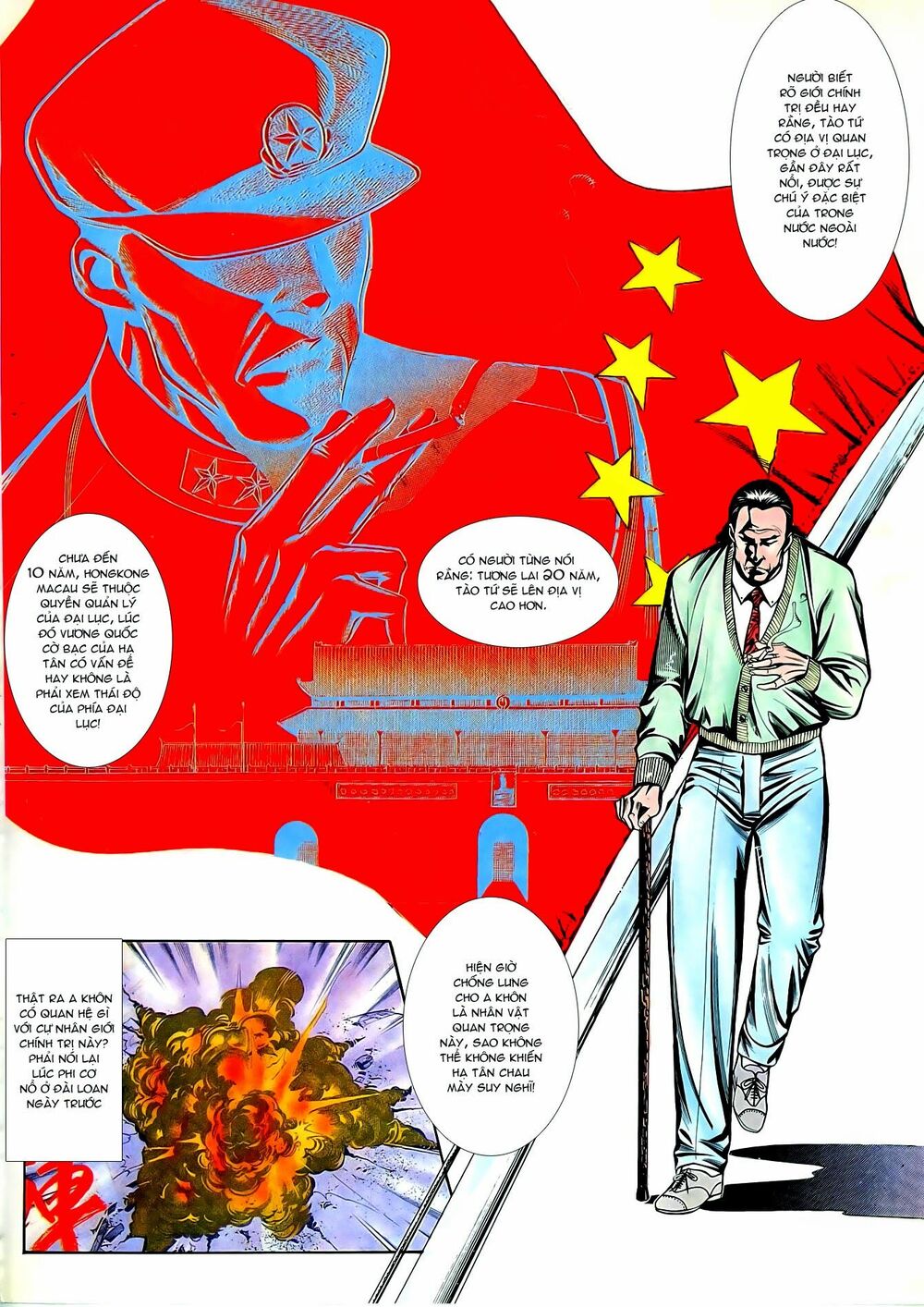 Người Trong Giang Hồ: Chapter 87: Chống lưng của A Khôn