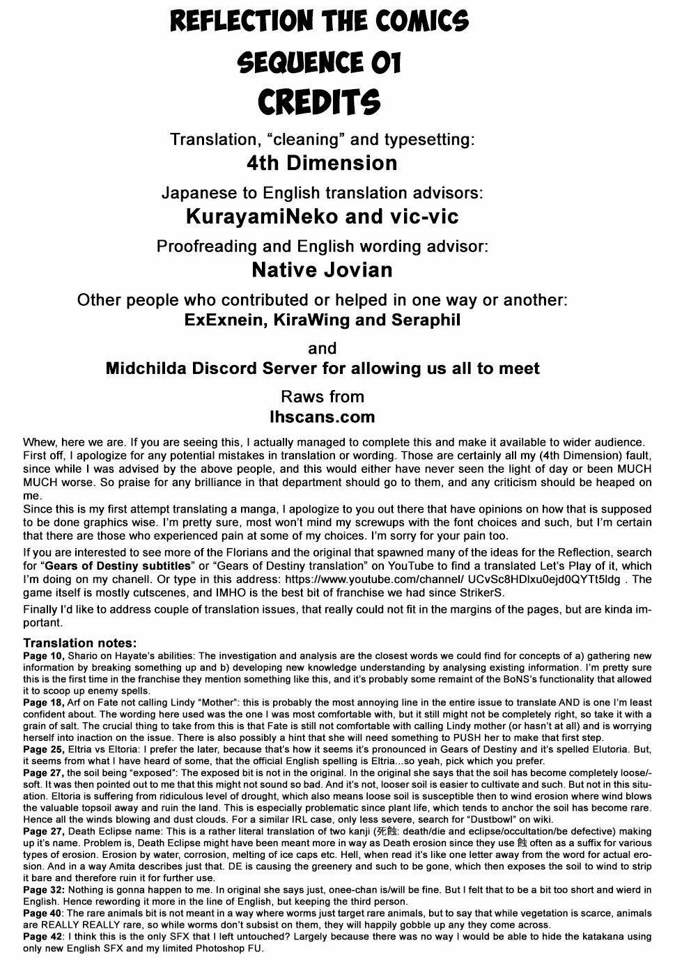 Mahou Shoujo Lyrical Nanoha Reflection: Chapter 1