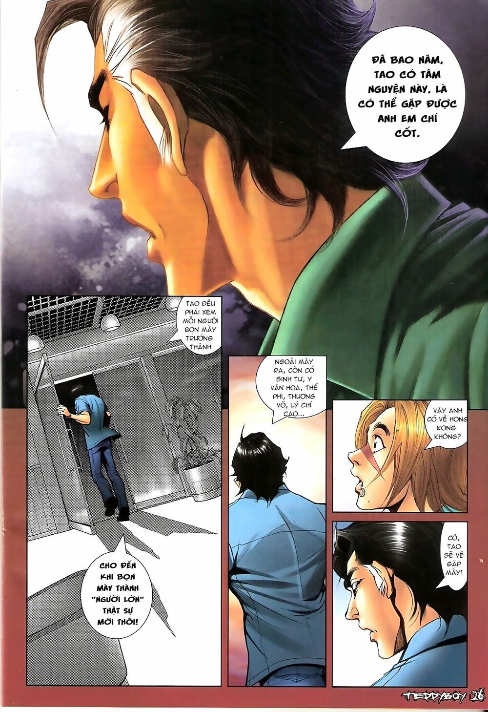 Người Trong Giang Hồ: Chapter 1344: Quá khứ Nam Ca 2
