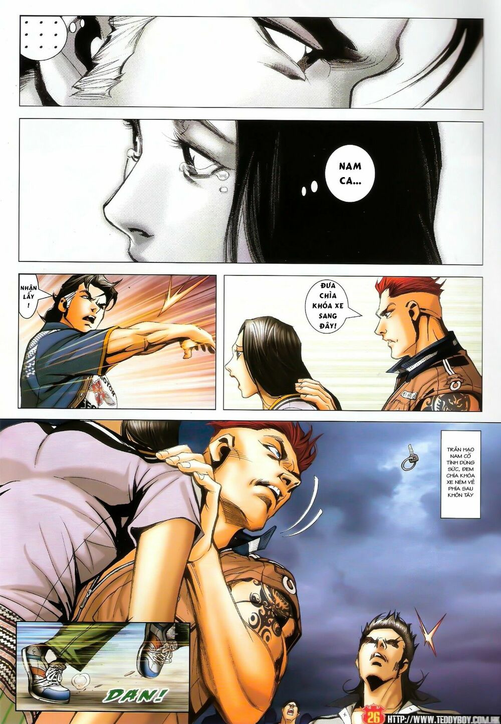 Người Trong Giang Hồ: Chapter 1428: Mãnh Thái vs Hắc Cổ