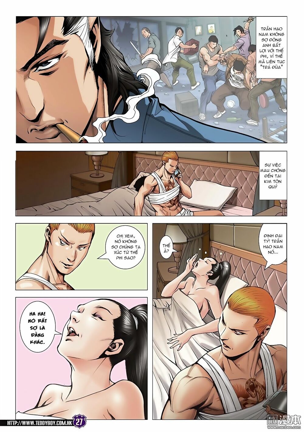 Người Trong Giang Hồ: Chapter 1976: Thế Phi vs Đinh Dao