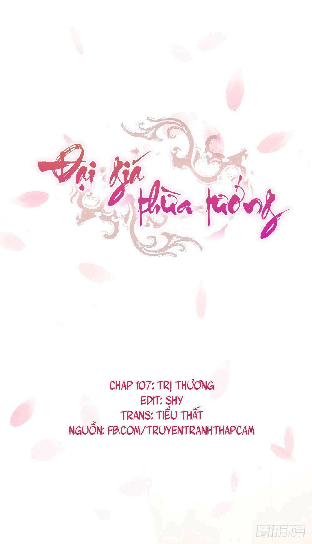 Đại Giá Thừa Tướng: Chapter 107