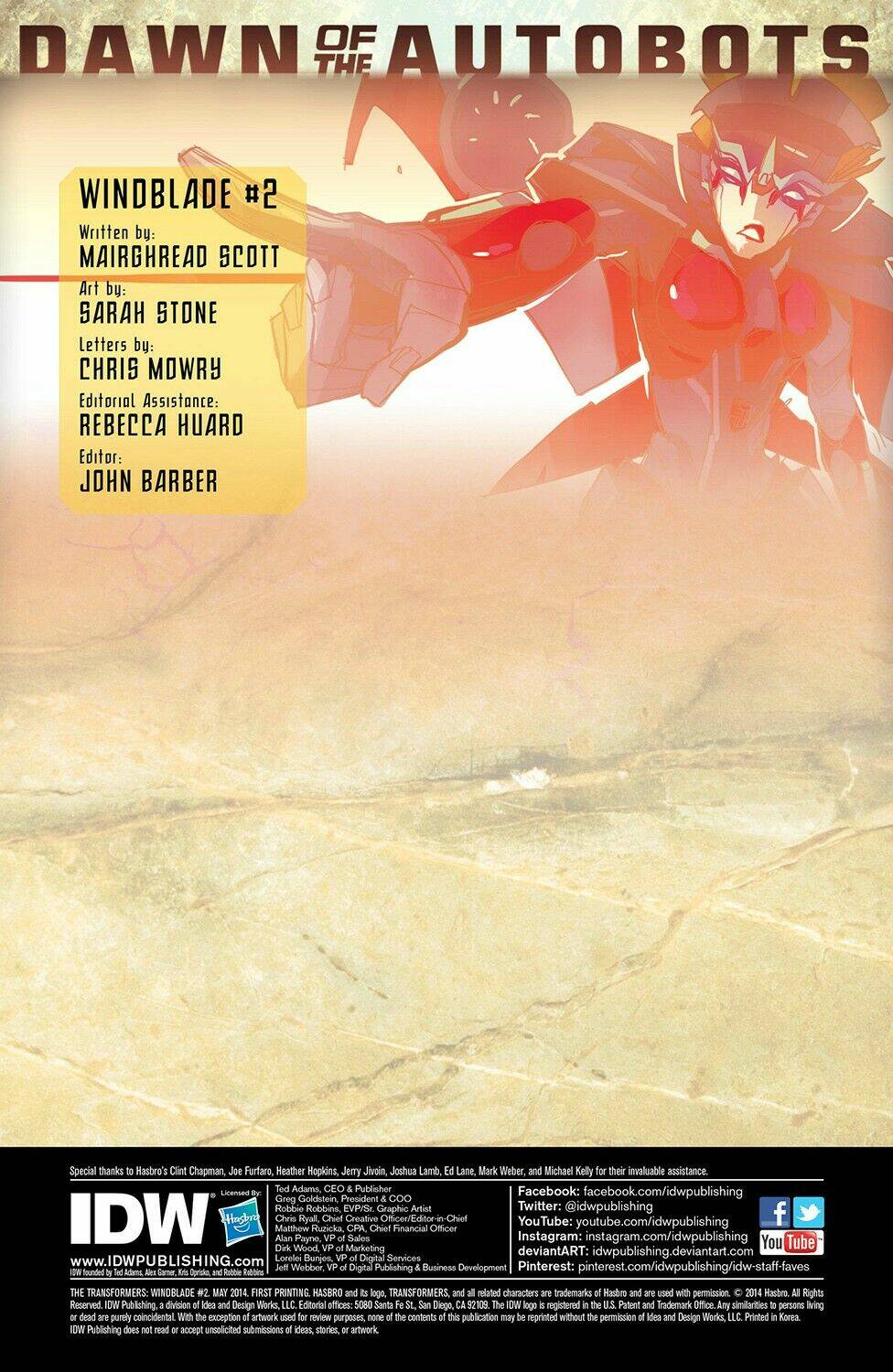 The Transformers: Windblade: Chapter 1.2