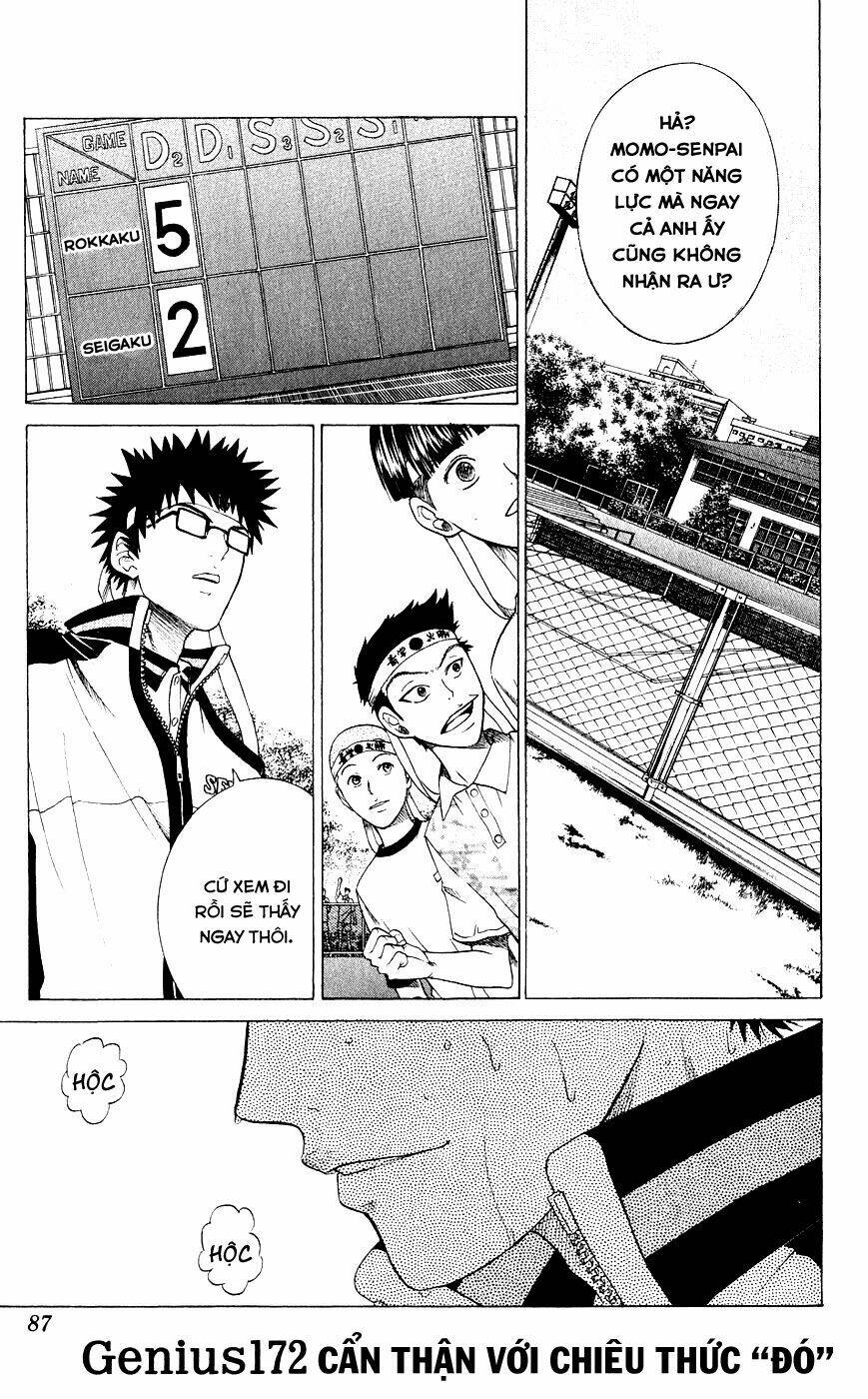 Hoàng Tử Tennis: Chapter 172