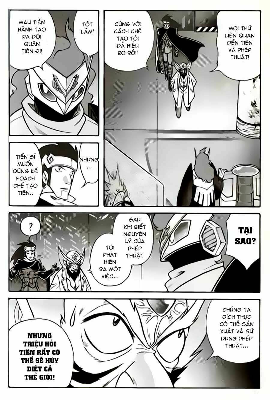 Hiệp Sĩ Giấy G: Chapter 35