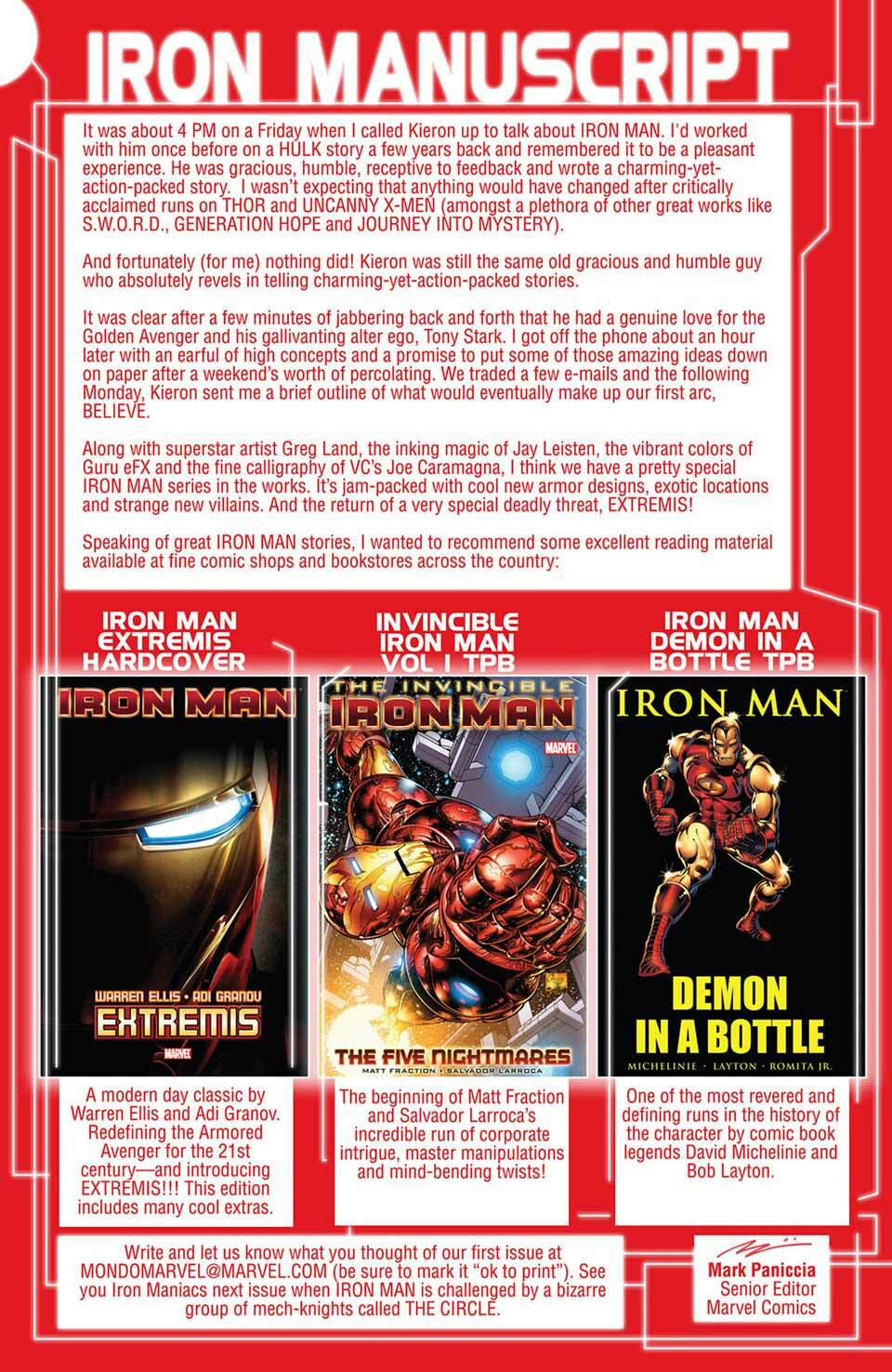 Iron Man V5: Chapter 1