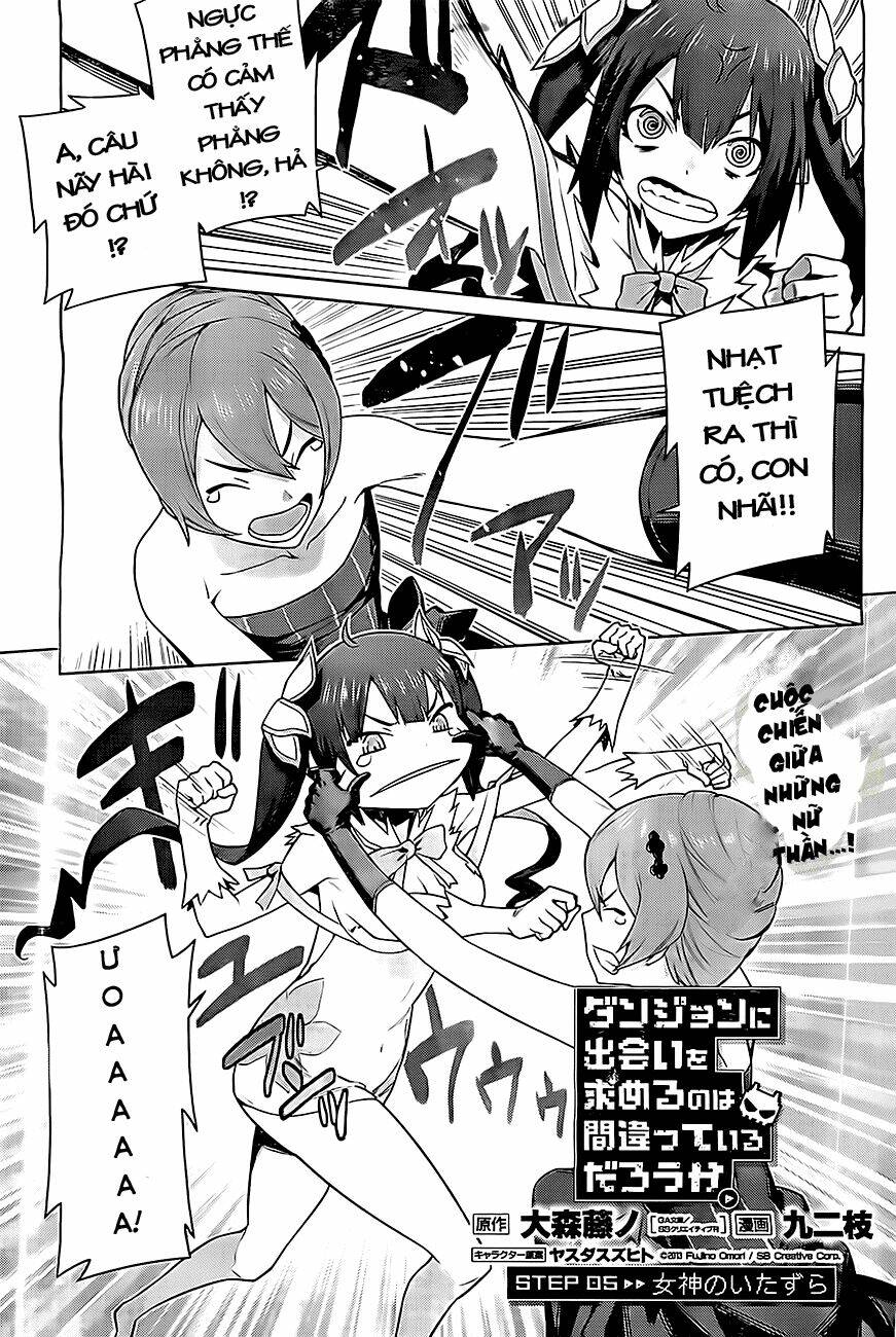 Dungeon Ni Deai O Motomeru No Wa Machigatte Iru Darou Ka: Chapter 5