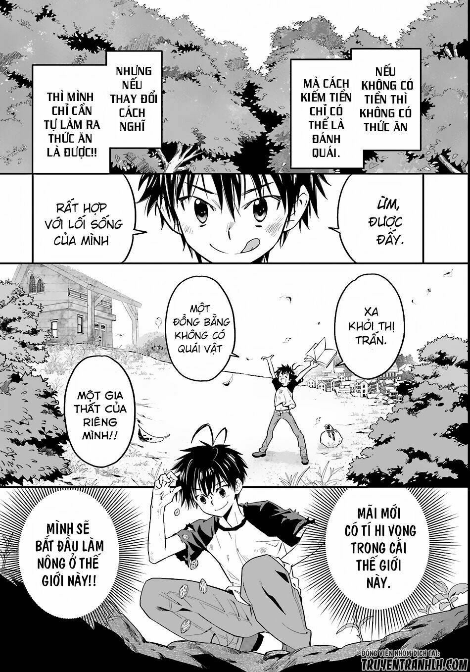 Isekai Desu Ga Mamono Saibai Shiteimasu: Chapter 1